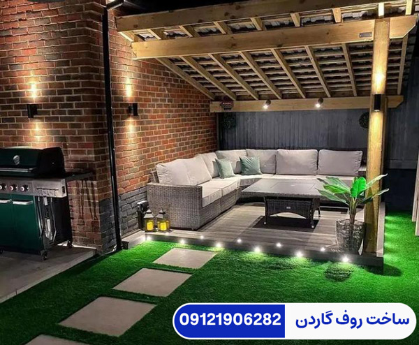 ساخت روف گاردن کلاسیک 