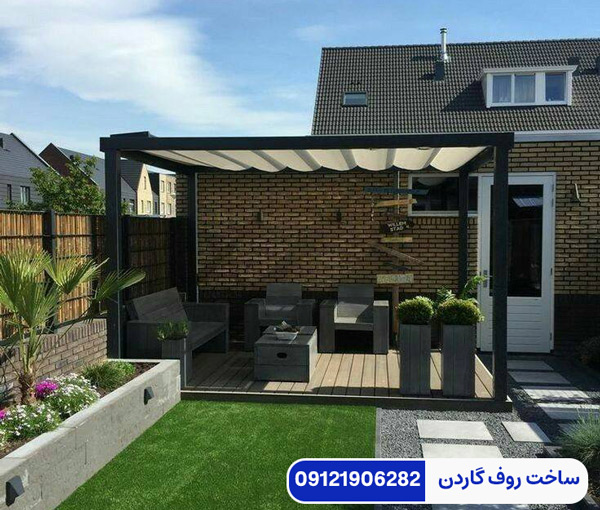 طراحی روف گاردن کلاسیک