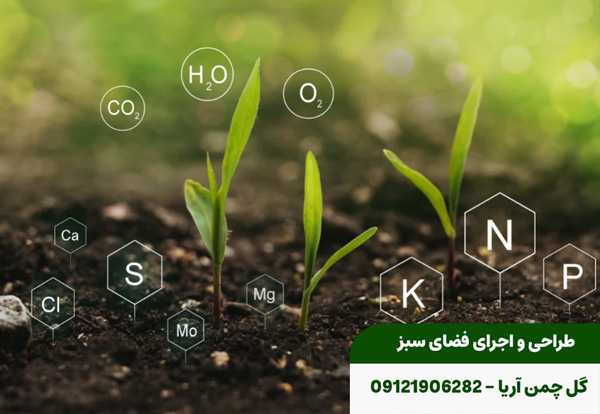 عناصر کود فضای سبز