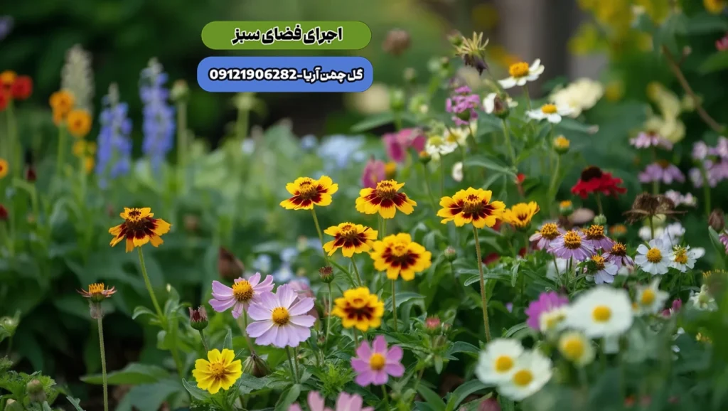 گیاهان باغچه ای ، گلهای فصلی