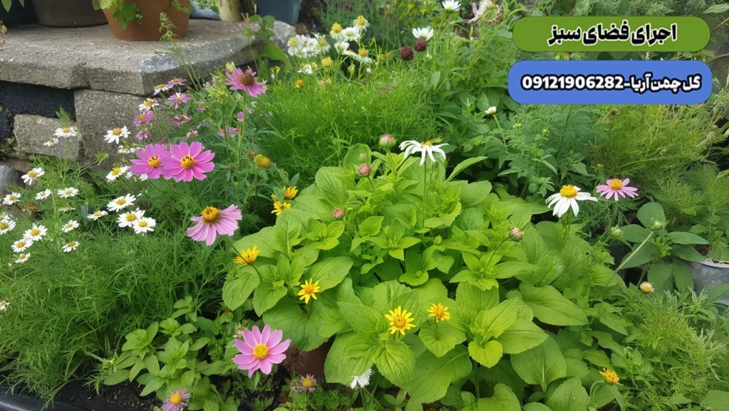 گیاهان باغچه ای ، گیاهان گلدار